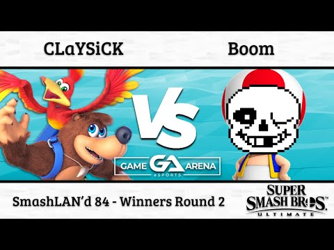 SmashLAN'd 84 - Claysick vs Boom - Winners Round 2