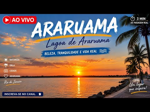 🌊 LAGOA DE ARARUAMA RJ | Beleza da Nossa Orla ❤️ | 16/09/2026 as 12:30 pm.