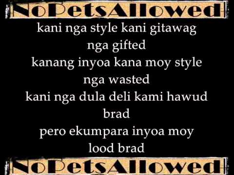 Mga Sweto Ft. Bangkilang - NoPetsAllowed Lyrics on screen