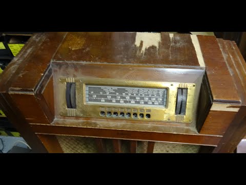 Reparatur einer Philco Modell 39 36 Konsole Das Radio
