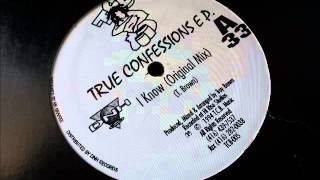 Troy Brown - I Know - True Confessions EP
