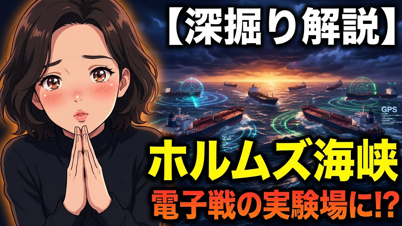 【ライル恵梨が徹底解説】ホルムズ海峡封鎖で電子戦がエグい