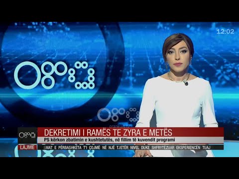 Edicioni informativ - 4 Shtator - Ora 12:00 - RTV Ora