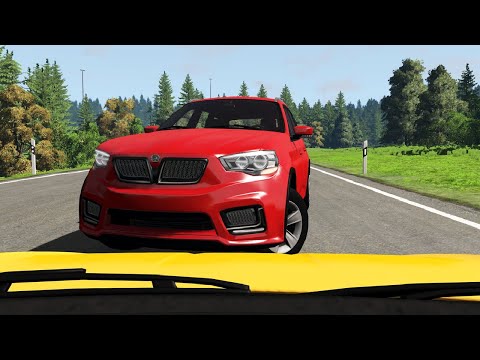Dash Cam Car Crashes 39 - BeamNG Drive