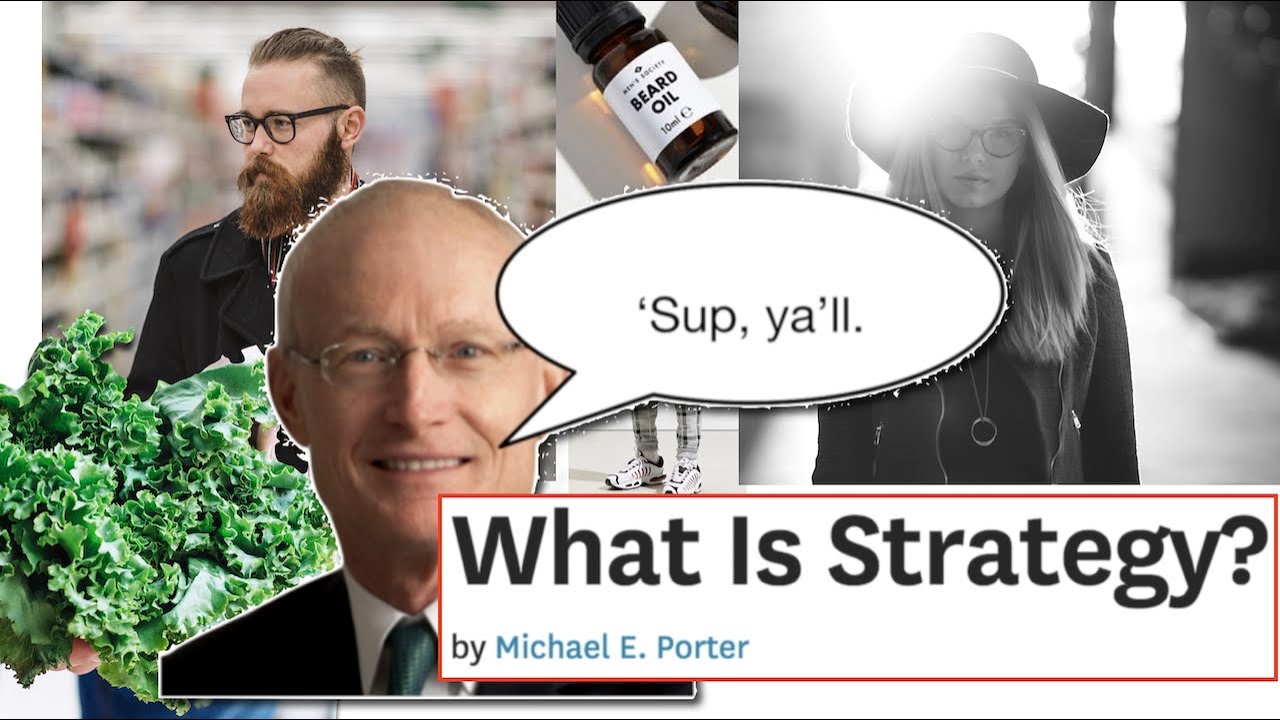 Michael Porter's "What is Strategy?" Full Summary [Hipster Edition]