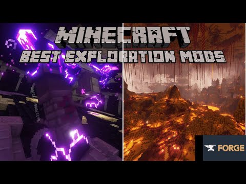 Best Exploration Mods Minecraft 1.18.2 DUNGEONS, BOSSES, & GIVEAWAY!