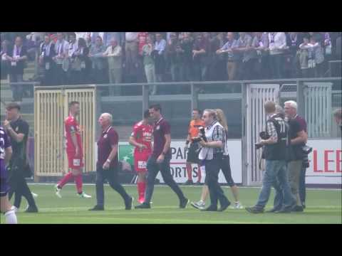 Andonline PO1 Anderlecht - Ostende U21 Presentation of the champion