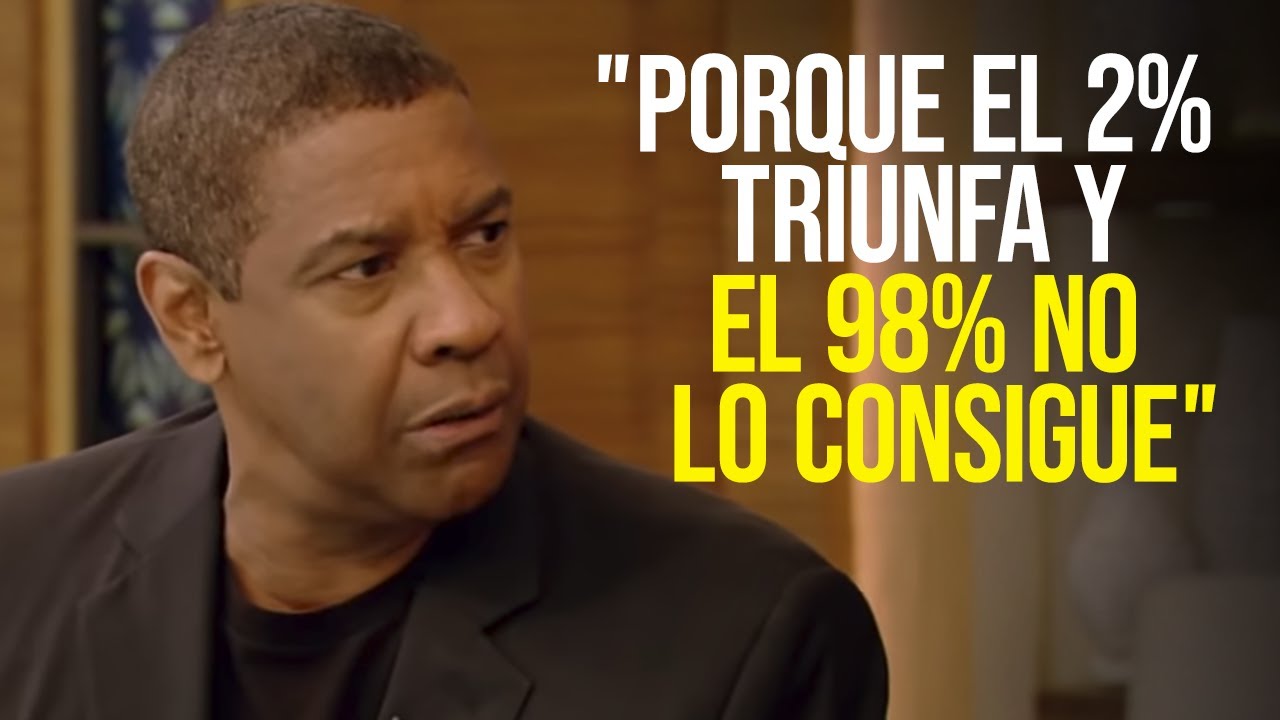 El consejo de vida de Denzel Washington te dejará SIN PALABRAS con Will Smith