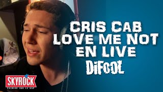 Cris Cab &quot;Love Me Not&quot; en live dans la Radio Libre