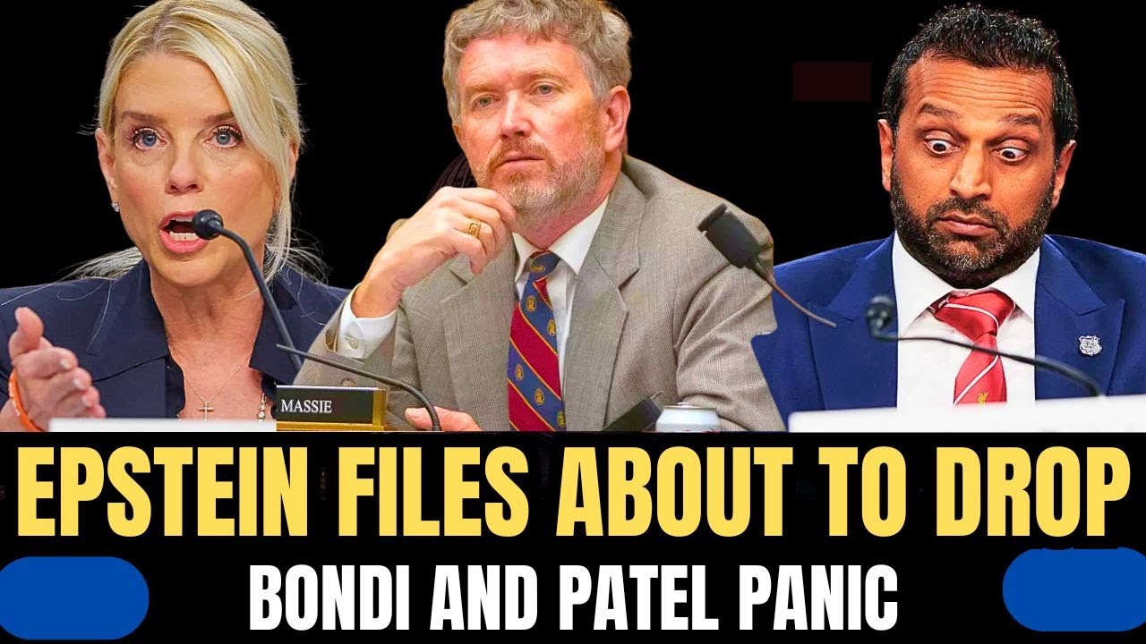 Massie Threatens to EXPOSE Epstein Client List — pam bondi and kash patel Panicking