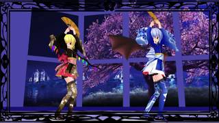 [東方MMD]和服のスカーレット姉妹で千本桜