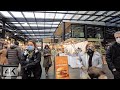 Rainy Walk In London S Old Spitalfields Market 2022 ️ ️ 4K 3D Sound