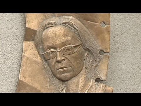 Memorial marks 7th anniversary of murder of Russian journalist Anna Politkovskaya