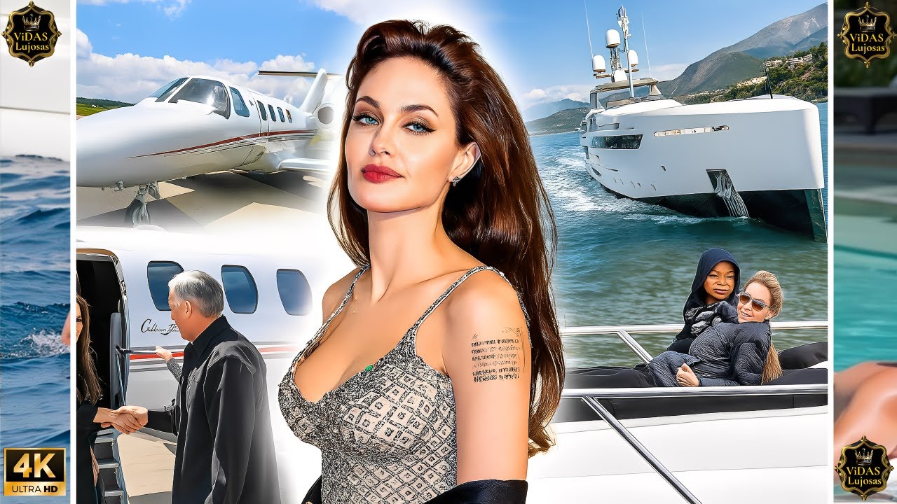 Así Vive Angelina Jolie: La Reina Millonaria de Hollywood en 2025