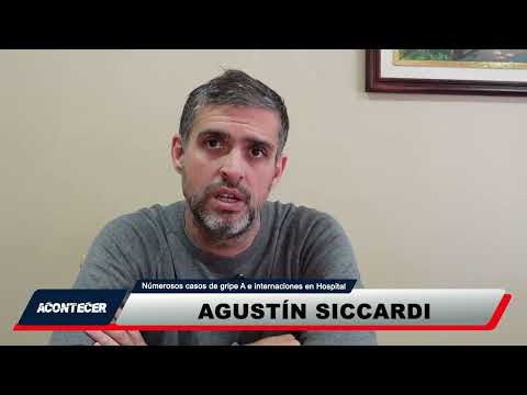 Marcos Juárez: Intensa actividad en el Hospital A A. La palabra de Agustín Siccardi. Más detalles