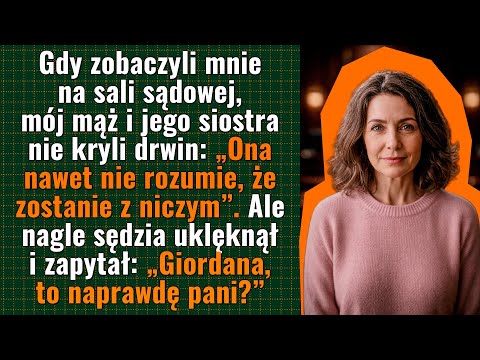 Sędzia uklęknął przed kobietą, z której śmiali się mąż i jego siostra – sala zamarła…