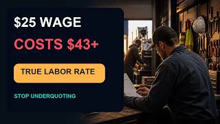 True Hourly Labor Rate: Why a $25 Employee Costs Over $43