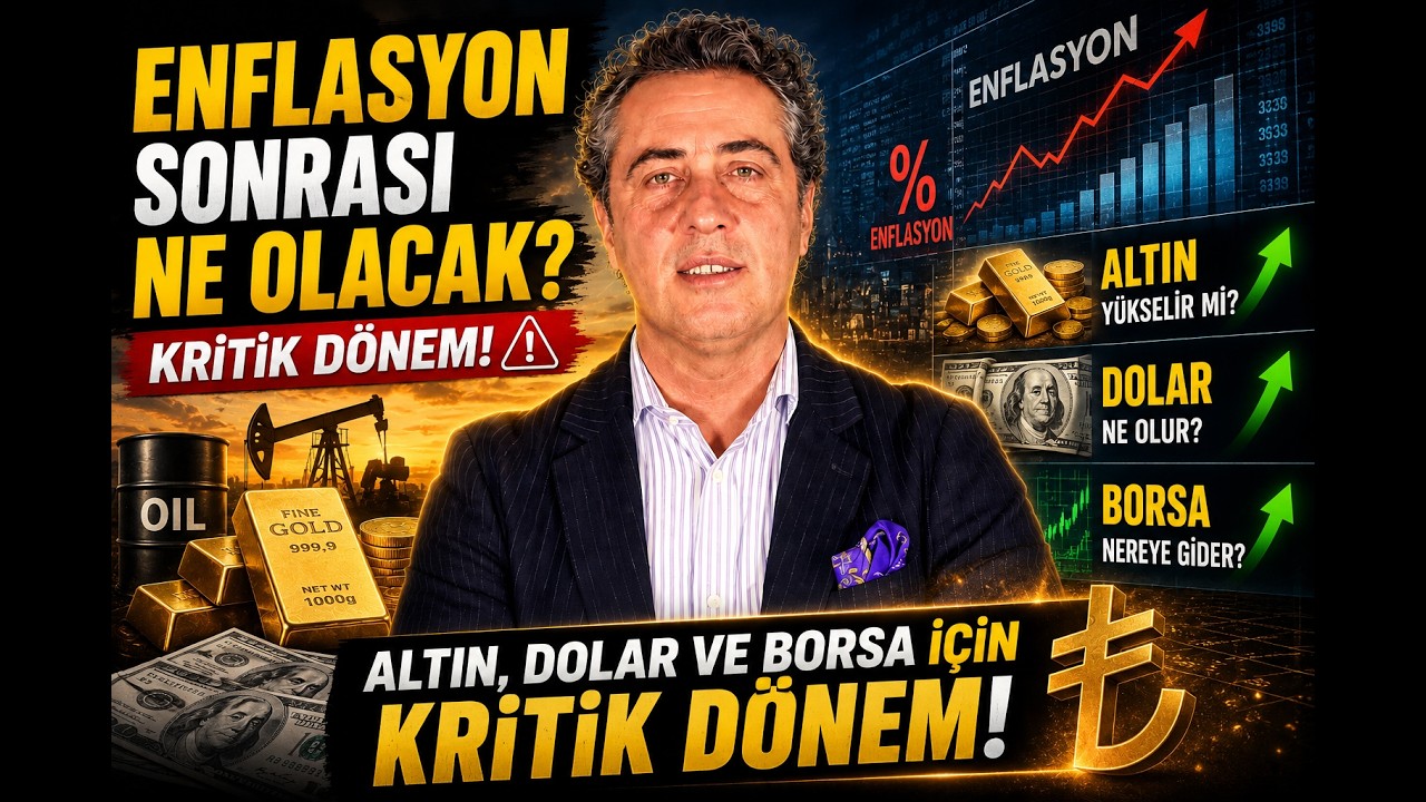 Enflasyon Sonrası Ne Olacak? Altın, Dolar ve Borsa İçin Kritik Dönem! 🚨