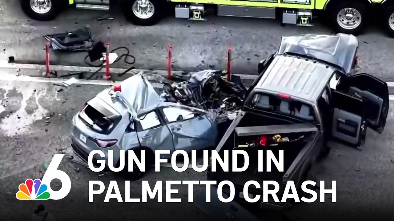 Authorities investigate firearm found after Palmetto Expressway deadly crash