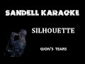Gjon's Tears - Silhouette [Karaoke]