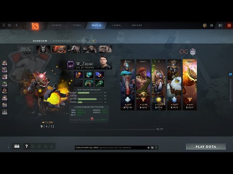 dota2sup W_Zayac Techies - Vp vs OG - ESL ONE 2020 Online