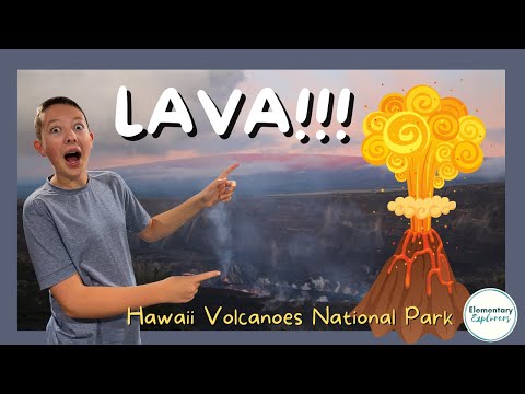 LAVA!!! - Kilauea Crater Erupts in Hawaii Volcanoes National Park - Thurston Lava Tube - Big Island