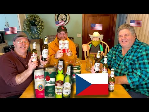 Americans Try Czech Beer For The FIRST Time