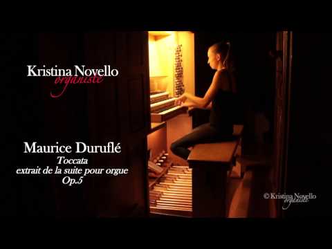 Maurice Duruflé Toccata extrait de la suite pour orgue Op5