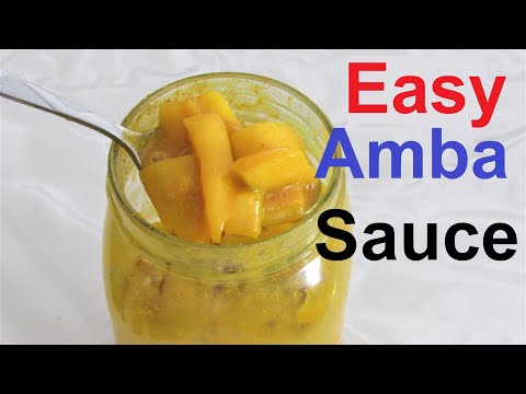 Mango Pickle Iraqi Amba Sauce