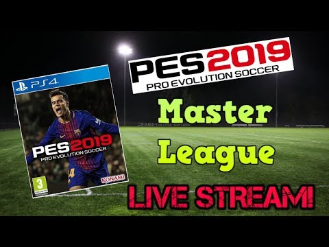 Pro Evolution Soccer 2019 (PES 2019) Master League Live Gameplay | No Commentary Part 2