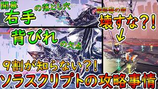 【PSO2NGS】ソラスクリプト戦で知っておくと生存に役立つ知識と知らなくてもクリアできるどうでもいい知識！【ゆっくり実況】