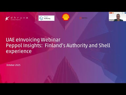 Implementing E-Invoicing And Peppol With Oxinus Holdings, Shell And OpenPeppol