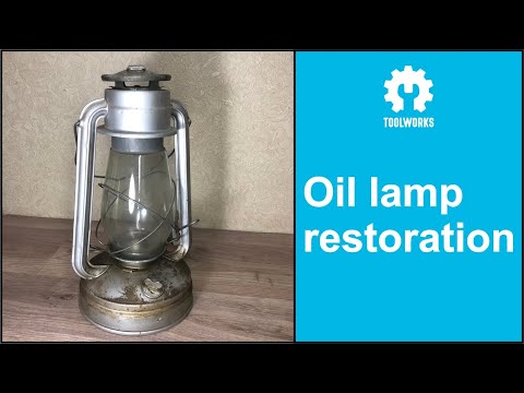 Oil lamp restoration