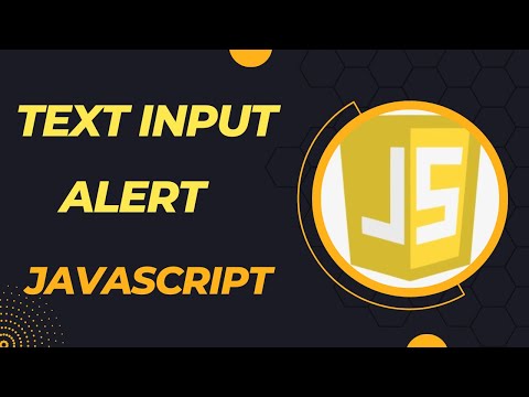 Text Input With Alert Javascript With Source Code