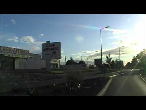 Driving On Rue de Kerholo & Rue de la Métairie Neuve, 22200 Saint-Agathon, France 26th August 2011