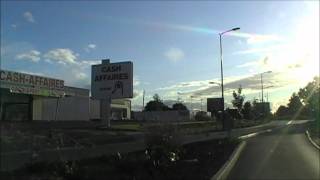 preview picture of video 'Driving Along Rue de Kerholo & Rue de la Métairie Neuve, Saint-Agathon, Brittany 26th August 2011'