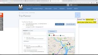 L2_How to create your Trip Planner using WMATA Trip Planner App