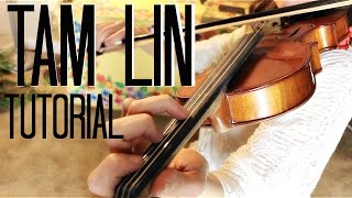 Tam Lin (The Glasgow Reel) - Beginner Fiddle Tutorial!