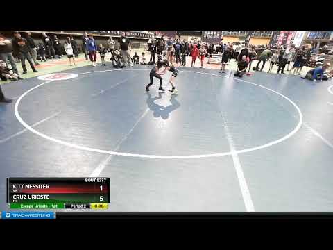 56 Lbs 3rd Place Match - Cruz Urioste, MI Vs Kitt Messiter, VA Fc43
