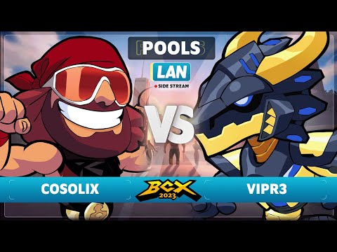 Cosolix vs VipR3 - Pools - Brawlhalla World Championship 2023 - LAN 1v1