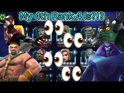My 4th 6 Star Rank 4 Champion! Absolute Beast Of A Champion! | Marvel Contest Of Champions