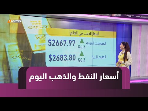 فيديو | إليكم أسعار النفط والذهب في الأسواق المحلية والعالمية لليوم الأربعاء #اقتصاد_زاكروس مع ميلا زردي