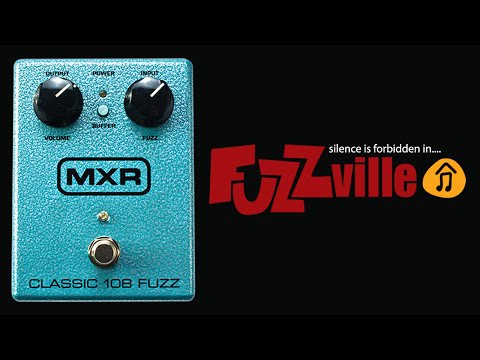 Демонстрация звучания педали MXR M173 Classic 108 Fuzz