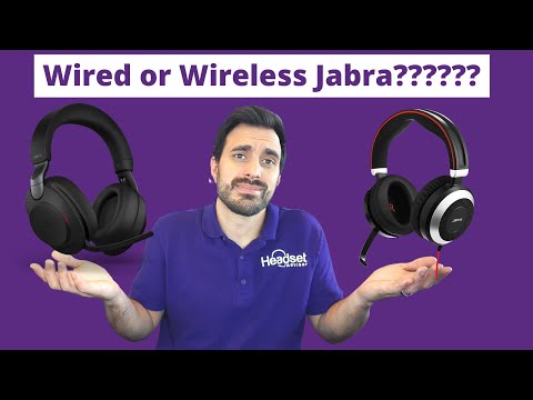 Jabra Evolve 80 vs Jabra Evolve2 85 - Is Jabra wired better than wireless? LIVE MIC & SPEAKER TEST!