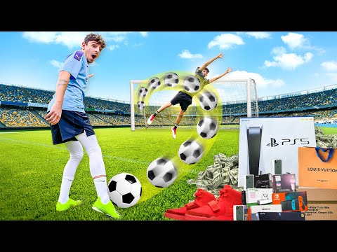 Score the Goal, I’ll Buy You ANYTHING - Soccer Challenge