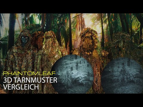 DIE PHANTOMLEAF STORY - TEIL10: 3D TARNMUSTER VERGLEICH