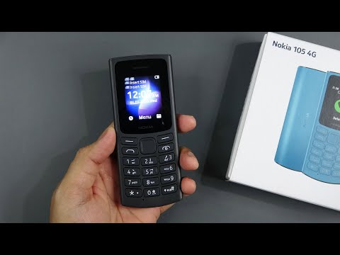 Nokia 105 4G Black color unboxing