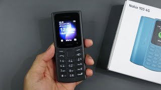 Nokia 105 4G Black color unboxing