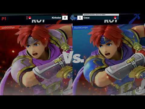 PURE Smash 25 Winners Round 2 - Coco (Roy-Blue) vs Kirbster (Roy-Purple)