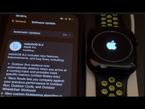 How to Update Apple Watch to watchOS 9.2